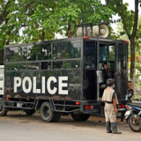 thai police van